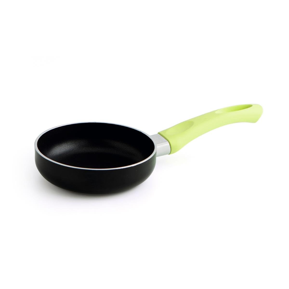 Quid 7554035 – Mini Frying Pan 14 cm Colour – Black and Green, 60x50x10 cm.