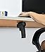 WHITE RHINO Gun Magnet Mount - 2 Complete Kits Include 4 Screws and Double Sided Tape Rubber Coated 35 lb Rating Magnetic Gun Holder for Truck, Car, Holster, Handgun, Rifle, Pistol (2)