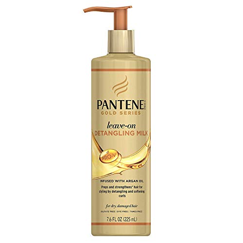 Pantene Detangling Milk Hair Treatment Sulfate Free Pro V Gold
