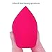 4-pack Makeup Sponge Makeup Blender Foundation Sponge Concealer Sponge Applicator Sponges for BB Cream and Liquid Foundation (Red)