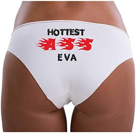 MySexyShorts Women's Underwear Seamless Cotton Panties Briefs with Funny Printing Hottest Ass