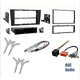 ASC AudioPremium Car Stereo Install Kit for 2000 2001 Audi A4 with Symphony System - Black, 1-Pack, Single/Double Din, Passenger Car