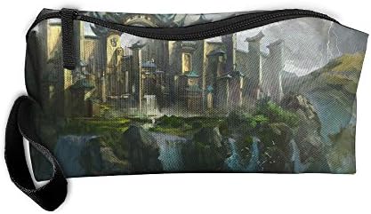 CXCcoco Mystery Castle Small Men Makeup Bag Makeup Pencil Case Box Makeup Bag Organizer