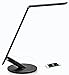 LED Desk Lamp Jodin Guanya Table Lamp Stepless Brightness Adjusted 4 Lighting Modes 1-Hour Auto Timer USB Charging Port Memory Function Touch-Sensitive backlit button Eye-Caring 10W Black
