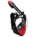 Snorkel Mask Full Face Anti-fog 180° Panoramic Diving Mask Upgraded Breath Free Snorkeling Mask