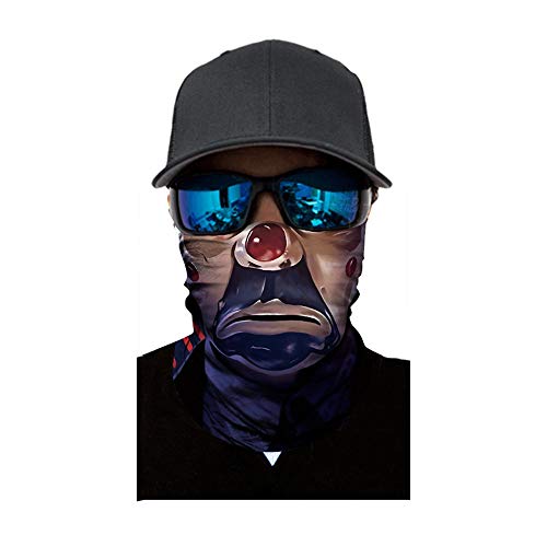 image for CapsA-Face Mask CapsA Novelty Bandanas for Men Women Face Shield for M