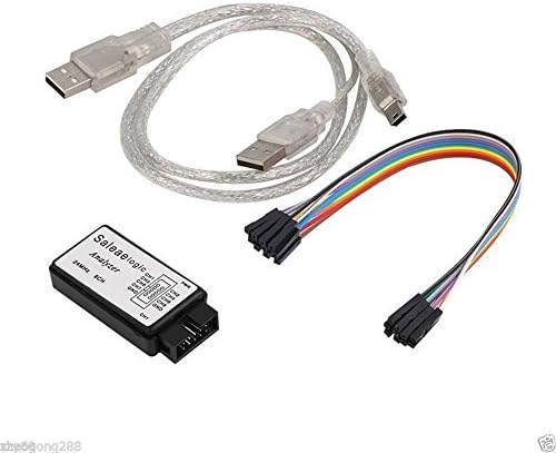 QENDDC ANG 24MHz 8 Channel USB Logic Analyzer 8 CH Logic Analyzer for Arduino MCU