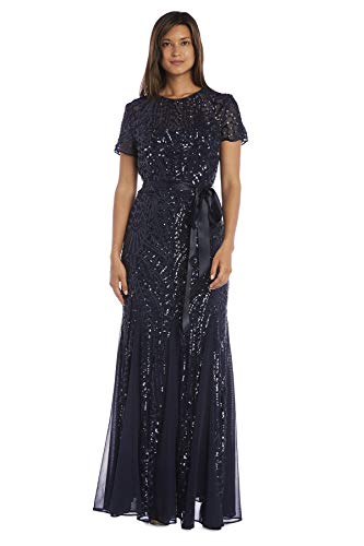 Long Gown Dress Navy 