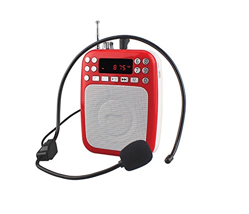 Supersonic SC-1397 Rechargeable Voice Amplifier LED Display/Bluetooth/FM/USB/SD In