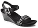 Vionic Noble Laurie - Women's Wedge Sandal Black 8
