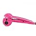 Huluwa Curling Iron Ceramic Hair Curler Fashion Automatic Roller Wave Curl Machine, Pink
