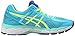 ASICS Women's Gel Kayano 22 Running Shoe, Ice Blue/Flash Yellow/Blue, 11 M US