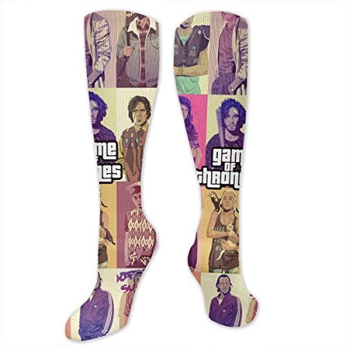 Game of Throne's Season 8 Casual Sport Athletic Crew Socks 30cm for Womens Mens