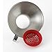Norpro Stainless Steel Wide Mouth Funnel with Silicone Strainer