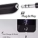 Headphone Adapter 3.5mm Jack Adapter Charger for iPhone7/7Plus 2 in 1 AUX Charge&Audio for iPhone 8/8Plus/XR/10/X/Xs/XS Max Earphone 3.5mm Dongle Control Music Headset Connector Support iOS 12 or Morethumb 2