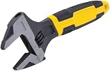 Stanley Adjustable Wrench 30 x 200 mm Protective Finish Bi-Material Handle view 18
