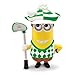 Despicable Me 2 - Minion Golfer - Poseable Action Figure by Thinkway Toys