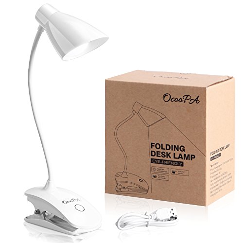 Best rechargeable clip on desk lamp