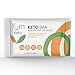 YUM Keto Bar, Almond, MCT Oil and Cacao Butter (6 Count) - Keto Snacks Low Carb Chocolate Keto Food - Ketogenic, Paleo, Low Carb and Glycemic Diet Friendly - 3g Net Carbs