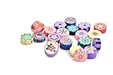 Round Colorful Polymer Clay Beads Assorted Colors 711-10