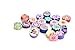 Round Colorful Polymer Clay Beads Assorted Colors 711-10