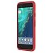 RhinoShield Bumper Case for Pixel XL [CrashGuard] | Shock Absorbent Slim Design Protective Cover [3.5 M / 11ft Drop Protection] - Red