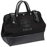 Klein Tools 510212BLK Heavy Duty Black Canvas Tool