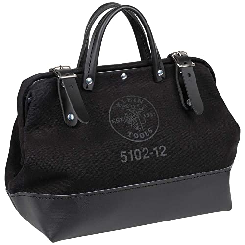 Klein Tools 510212BLK Heavy Duty Black Canvas Tool