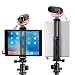Aluminum iPad Tripod Mount Holder Attachment, by Ulanzi, iPad Tripod Adapter Bracket w Cold Shoe Mount 1/4 inch Screw for Tripod Monopod for iPad Pro, iPad Air, iPad Mini for iPad Video Recording primary
