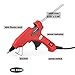 Mini Hot Melt Glue Gun Kit with 30pcs Glue Sticks,Holding Stand and Scald-Proof Rubber Nozzle 20 Watts, Red