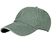 Glamorstar Classic Unisex Baseball Cap Adjustable Washed Dyed Cotton Ball Hat Army Green