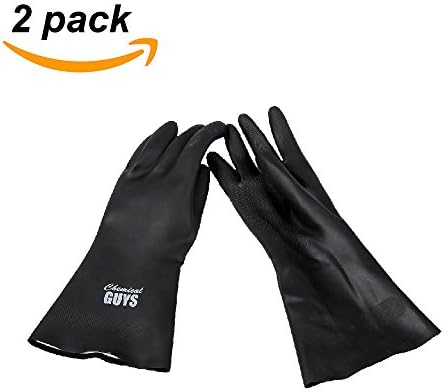 Black Edition Heavy Duty Rubber Gloves (L)