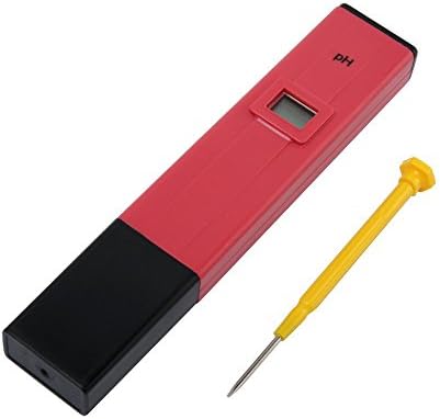 Keador 0.1 PH High Accuracy Tester, Pocket Size pH Meter with ATC , Measurement Range 0-14 pH, 0.1 Resolution