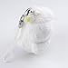 Soft and Downy Mini Bird Stuffed Toy Cell Phone Strap (Sulphur-Crested Cockatoo)