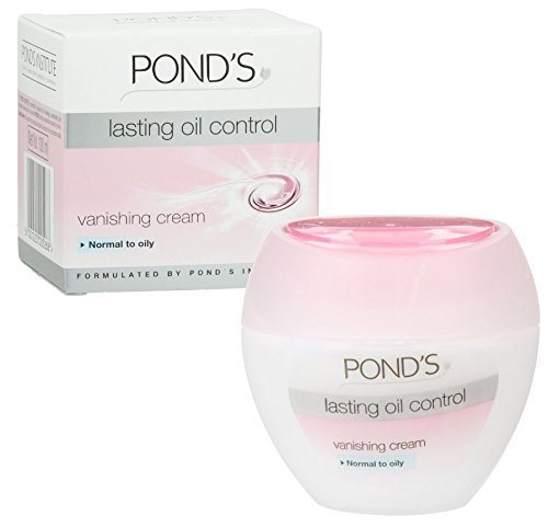 Ponds Face Skin Care Lasting Oil Control Vanishing Cream (Normal To Oily 100ml) by Pond's