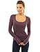 PattyBoutik Women's Scoop Neck Button Studs Sweater