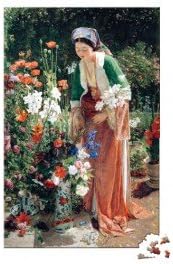 Jigsaw Puzzle - 350 Pieces - Art - Wooden Lewis In the Bey's garden