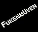 [ST45] 2X White Fukenmuven - Volkswagen VW BMW Funny JDM Sticker Die Cut Vinyl Decal