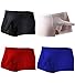 Winday Men's Sexy Underwear G-string Thong Elastic Smooth Bikini Underwear 4 packs,4-pack Mixed Color,XL/US L