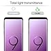 Xawy [2-Pack] for Galaxy S9 Plus Screen Protector Tempered Glass,[Anti-Fingerprint][No-Bubble][Scratch-Resistant] Glass Screen Protector for Samsung Galaxy S9 Plus