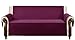 JIATER Improved Non-Slip Pet Dog Sofa Slipcovers Living Room Couch Covers Furniture Protectors (Wine Red, Sofa)