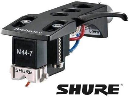 Shure M44 7h Scratch Dj Turntable Cartridge With Technics Headshell 2 Shure N44 7 Stylus Musical Instruments Amazon Com