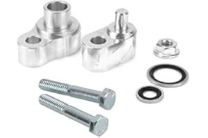 Zerone AC Block Off Kit, Rear AC Block Off with Screws Gaskets Aluminium Alloy for 2012-2016 CARAVAN and TOWN and COUNTRY