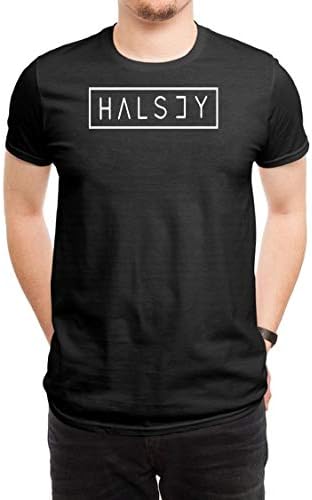 Men's Halsey Logo Cotton Print T-Shirt Top Tee