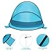 MOVTOTOP UPF 50+ Easy Pop Up Beach Tent,【2019 Newest】 3-4 Person Sun Shelter, Portable Instant Beach Shade UV Protection with Carry Bag for Family Outdoor Activities