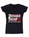 Shop4Ever® Donald Trump 2016 Women's V-Neck T-shirt Political Shirts SLIM FIT