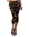Exocet Womens Cotton Cropped Camo Jogger Pant