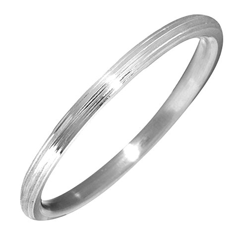Stainless steel punjabi bracelet/kada 1/2 cm thick (6.8…