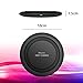 Wireless Charger for iPhone X, iPhone 8/8 Plus Fast Wireless Charge for Samsung Galaxy S9/S9 Plus/S8/S8 Plus/S7 Note 8 and All Qi-Enabled Phones Amysen (Adapter Not Included)