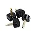 60PCS/30 Pairs Women's High Heel Shoes Repair Tips Taps Dowel Replacement